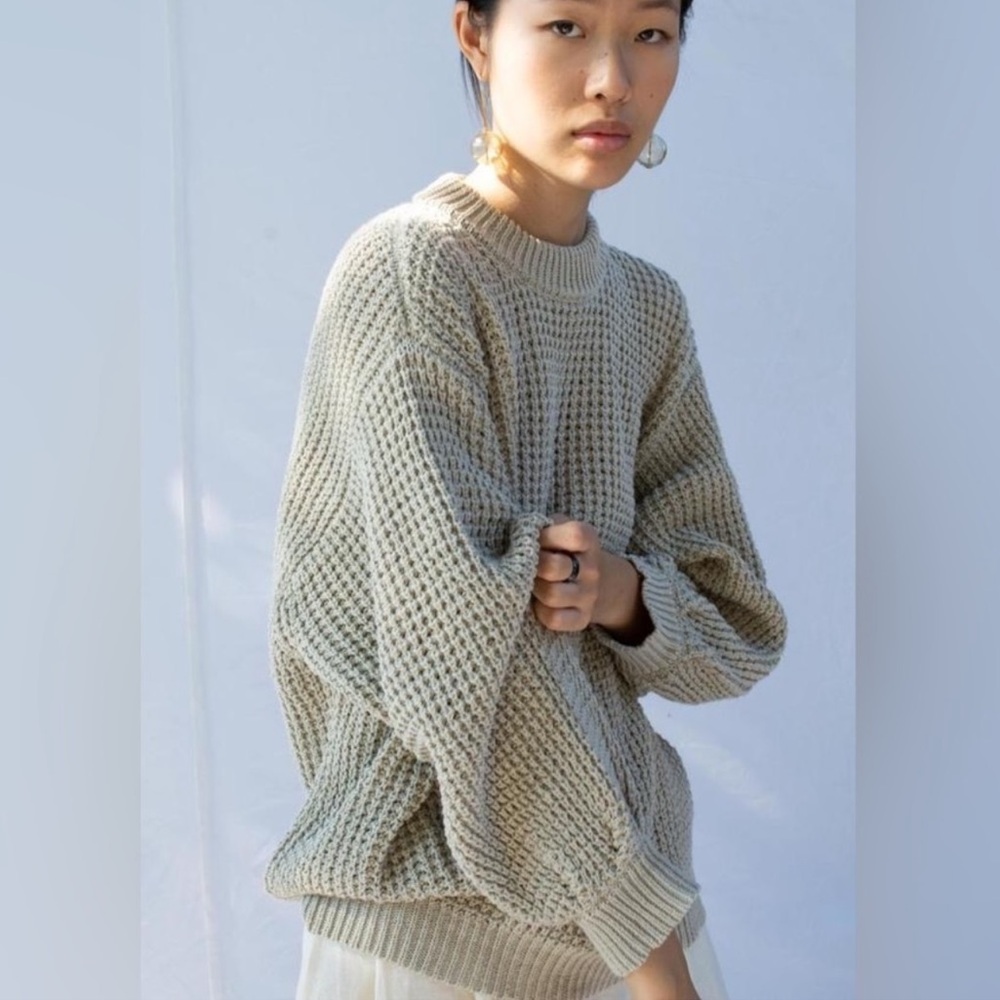 Micaela Greg Knit Sweater - Cream